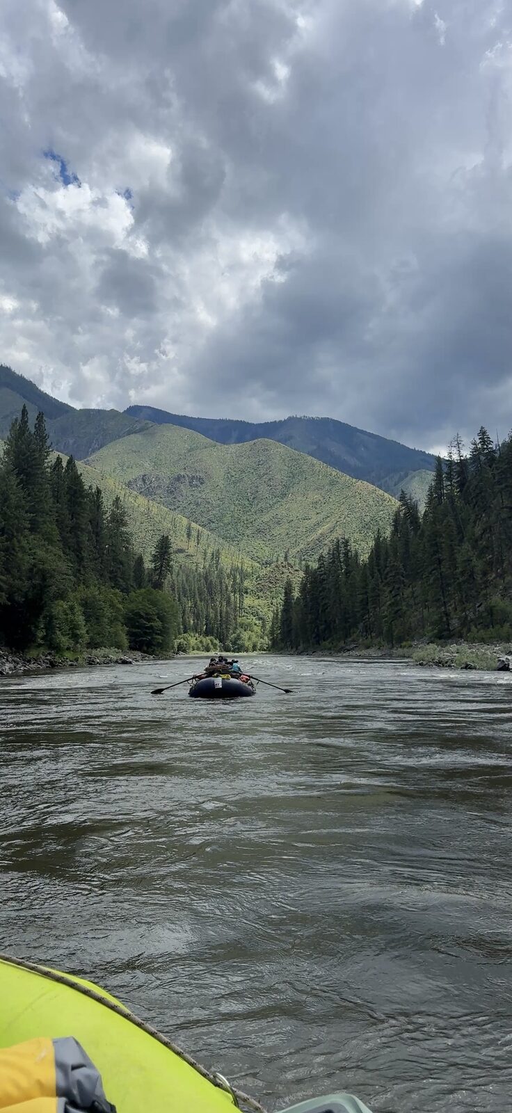 Rafting high water on Idaho's Main Salmon River